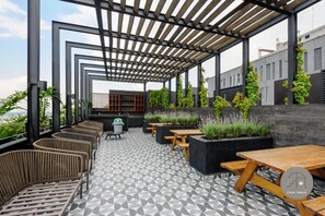Outdoor dining - Espectacular Nuevo Departamento en Nuevo Polanco (Mexico City)
