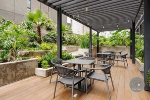 Outdoor dining - Espectacular Nuevo Departamento en Nuevo Polanco (Mexico City)