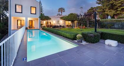 Vila Algarvve II-5 mn walking from Beach-heated pool-see view-16 pax