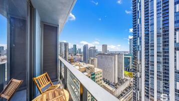 Studio, Balcony, City View | Property grounds