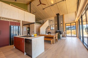 Dining - Luxury Alpine Loft - Mountain Views (Twizel)