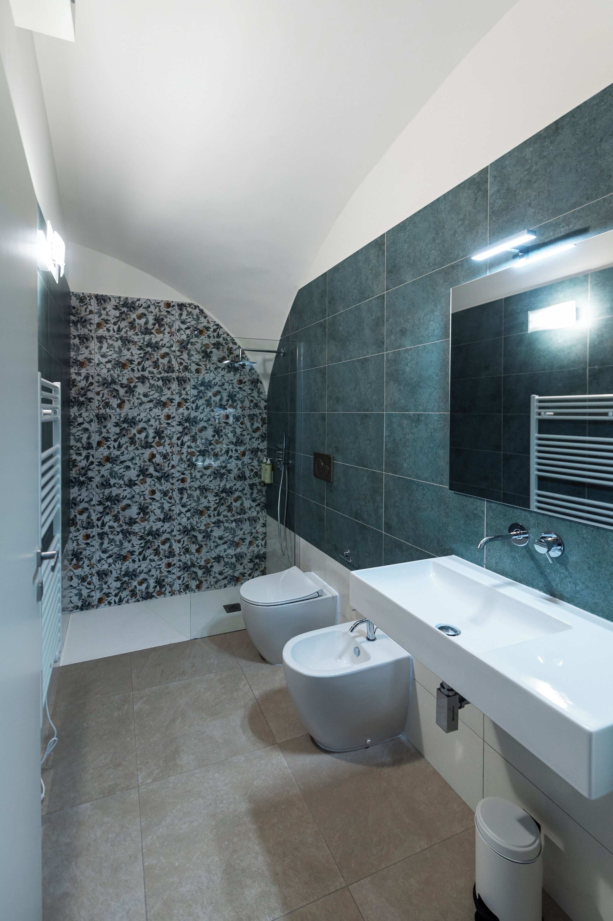 Basic-Zimmer, Terrasse, Gartenblick | Badezimmer | Dusche, Haartrockner, Handtücher, Seife