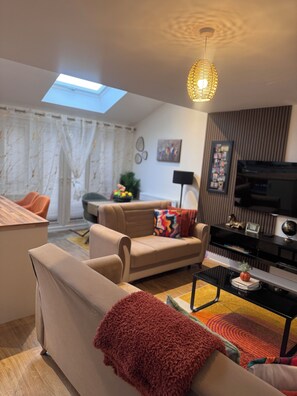 ห้องพัก, 1 ห้องนอน | ห้องนั่งเล่น