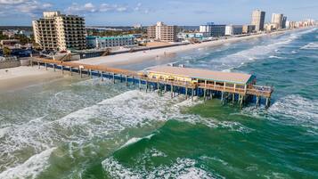 Condo, 1 King Bed with Sofa bed (Daytona Inn Beach Resort 409) | Beach | On the beach