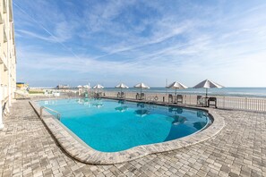 Condo, 1 King Bed with Sofa bed (Daytona Inn Beach Resort 409) | Pool - Daytona Inn Beach Resort 409 (Daytona Beach)