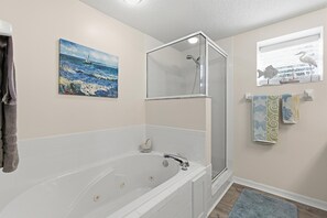 Condo, Multiple Beds (Oceanwalk 1-201) | Bathroom - Oceanwalk 1-201 (New Smyrna Beach)