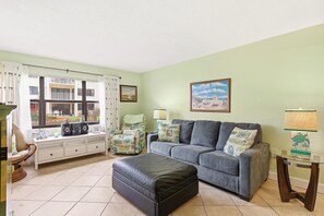 Condo, Multiple Beds (Castle Reef 109) | Living area - Castle Reef 109 (New Smyrna Beach)