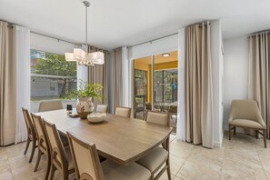 Dining - Lazy Palms - Six Bedroom House, Sleeps 12 (Kissimmee)