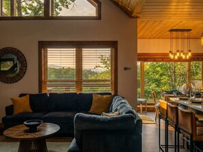 TV, fireplace, video games, offices - Designer Cabin | Mtn Views | Game Room | Hot Tub (Sevierville)