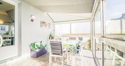 Belle maison avec jardin & espace d'hiver
