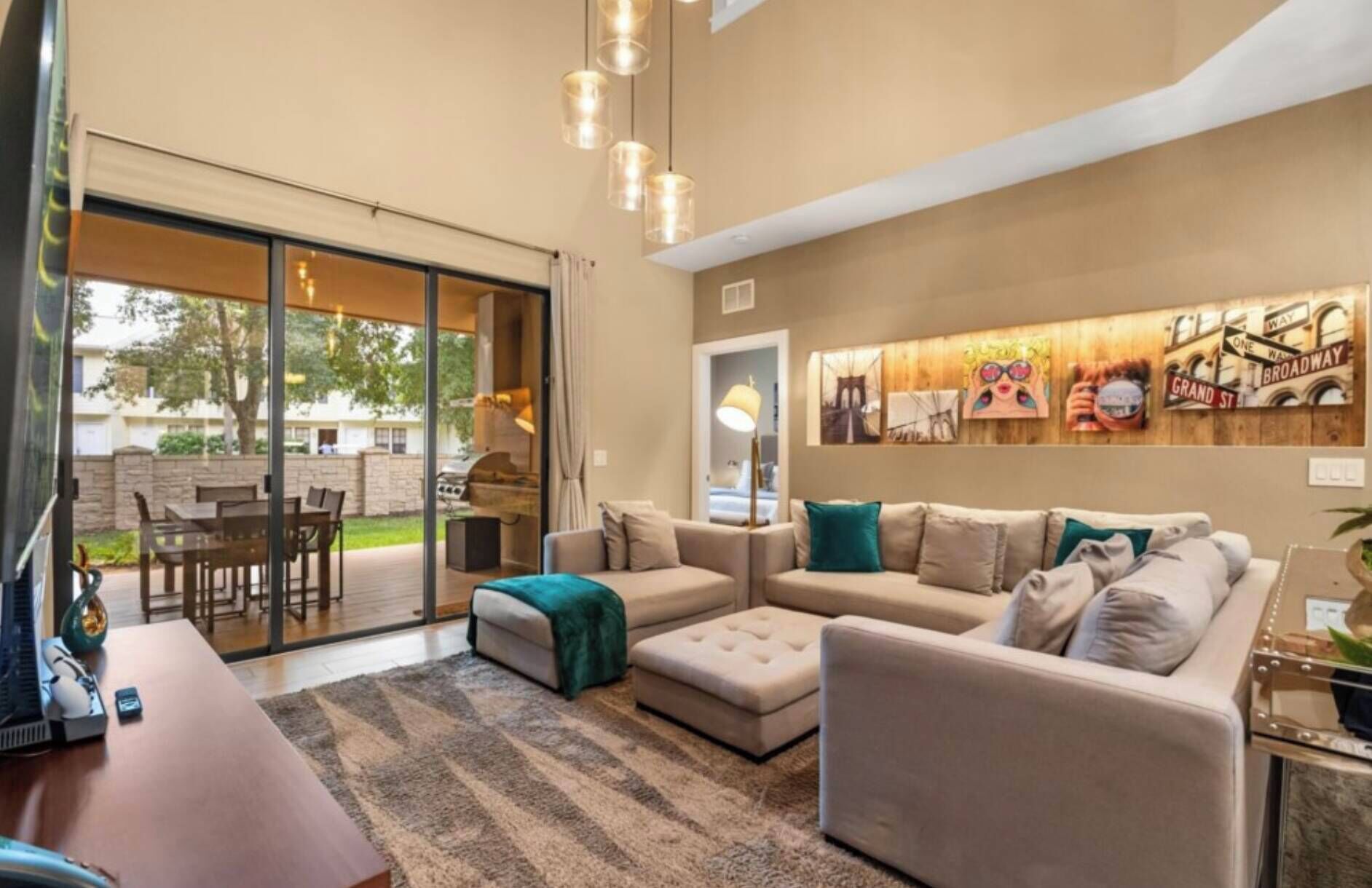 Área de sala de estar