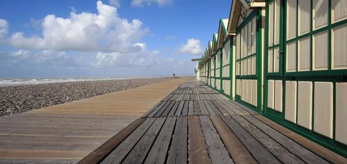 Appartement cosy-Baie de Somme, plage & gare