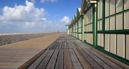 Appartement cosy-Baie de Somme, plage & gare