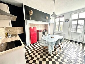 Dining - Maison vintage au cœur de la Baie de Somme (Nouvion)