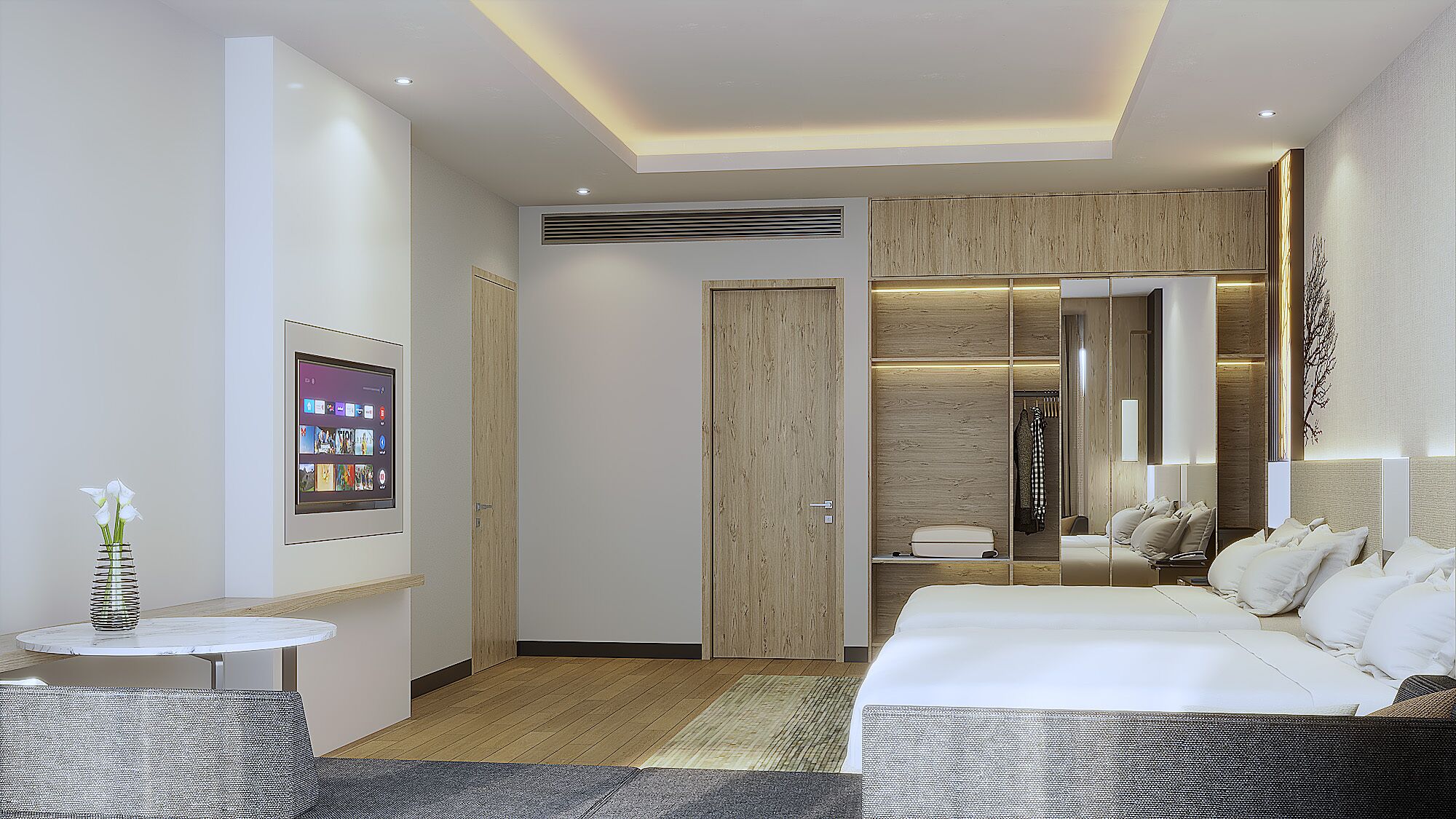 Peti besi dalam bilik, Wi-fi percuma 