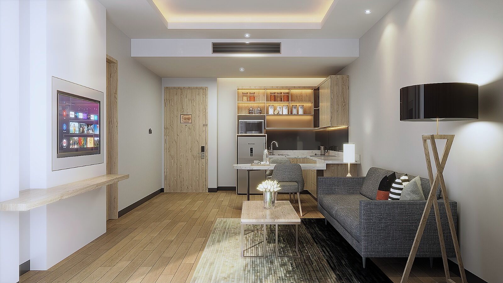 Suite | Peti besi dalam bilik, Wi-fi percuma 