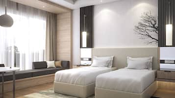 Quarto casal ou duplo luxo | Cofres nos quartos, Wi-Fi de cortesia