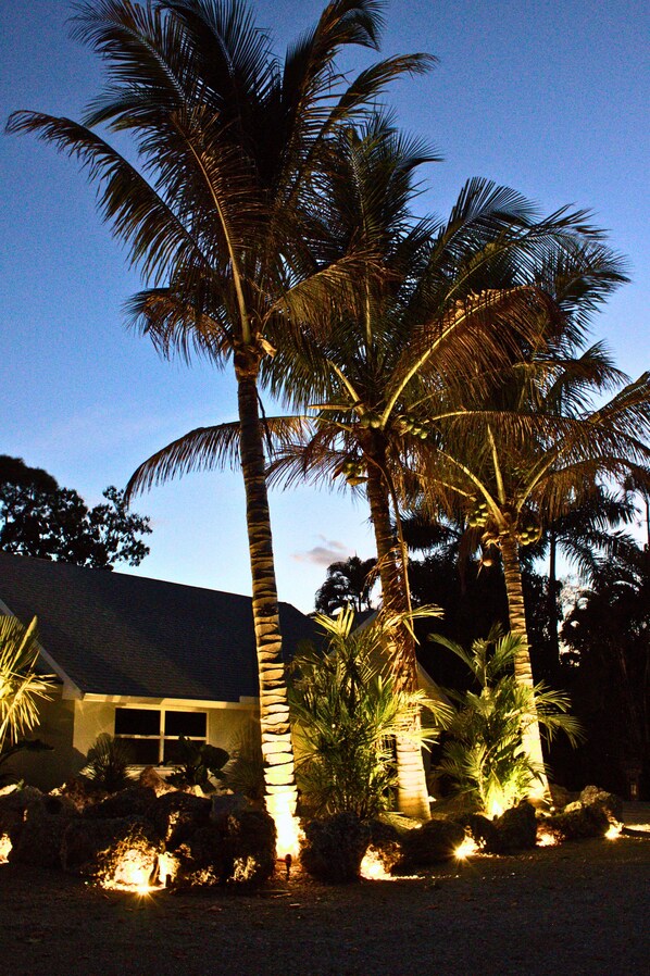 Overnattingsstedets uteområder