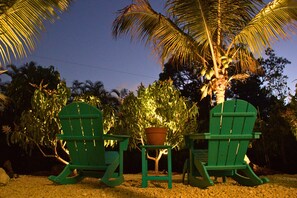 Overnattingsstedets uteområder