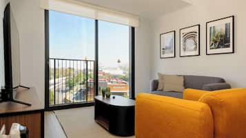 Căn hộ, quang cảnh thành phố | Khu phòng khách