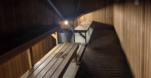 Sauna - Hope St. 1BR Staycation–Pool, Gym, Sauna +Parking (South Brisbane)