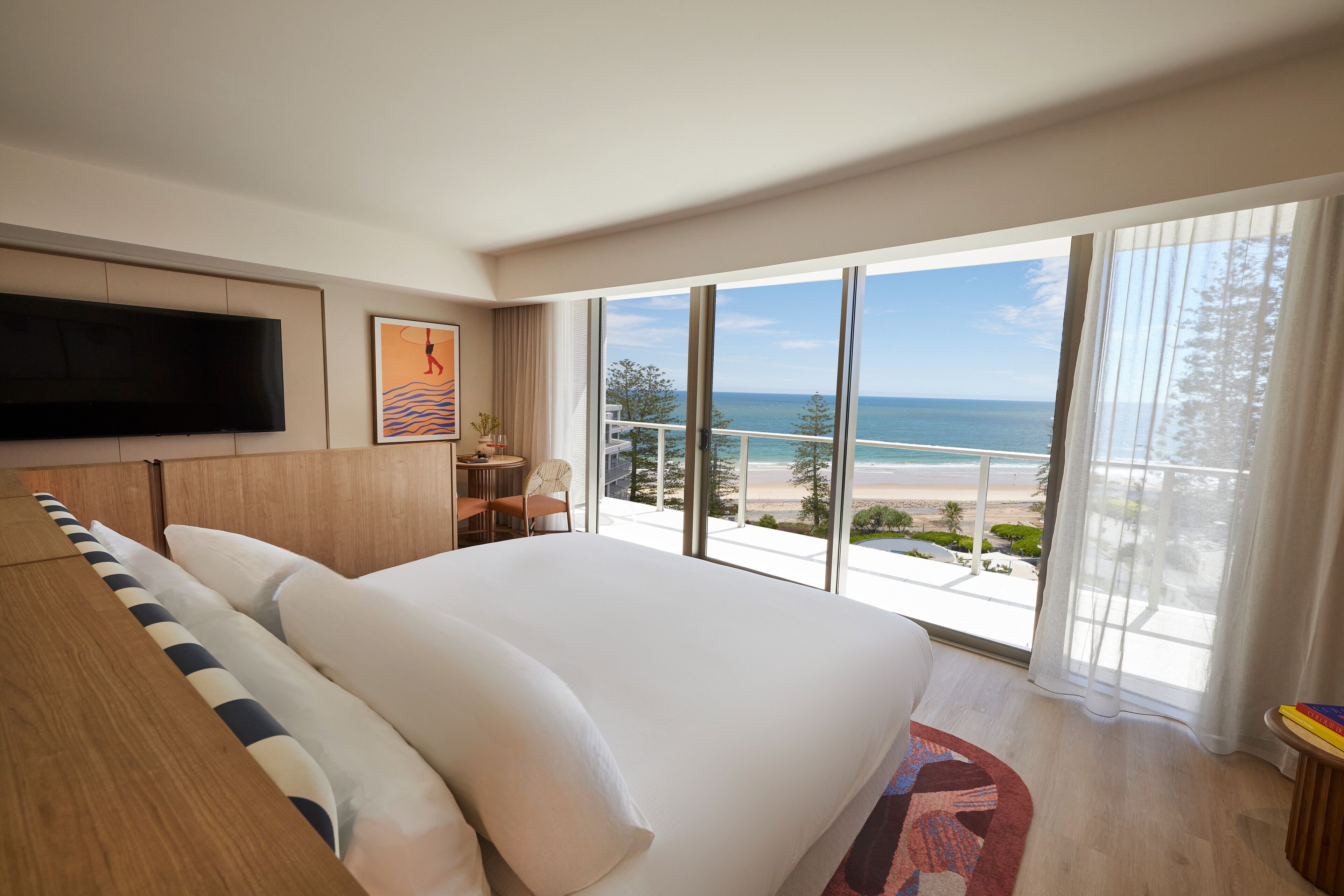 Suíte (Ocean) | Ferros/tábuas de passar roupa, Wi-Fi de cortesia, roupa de cama