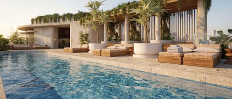 Alberca al aire libre