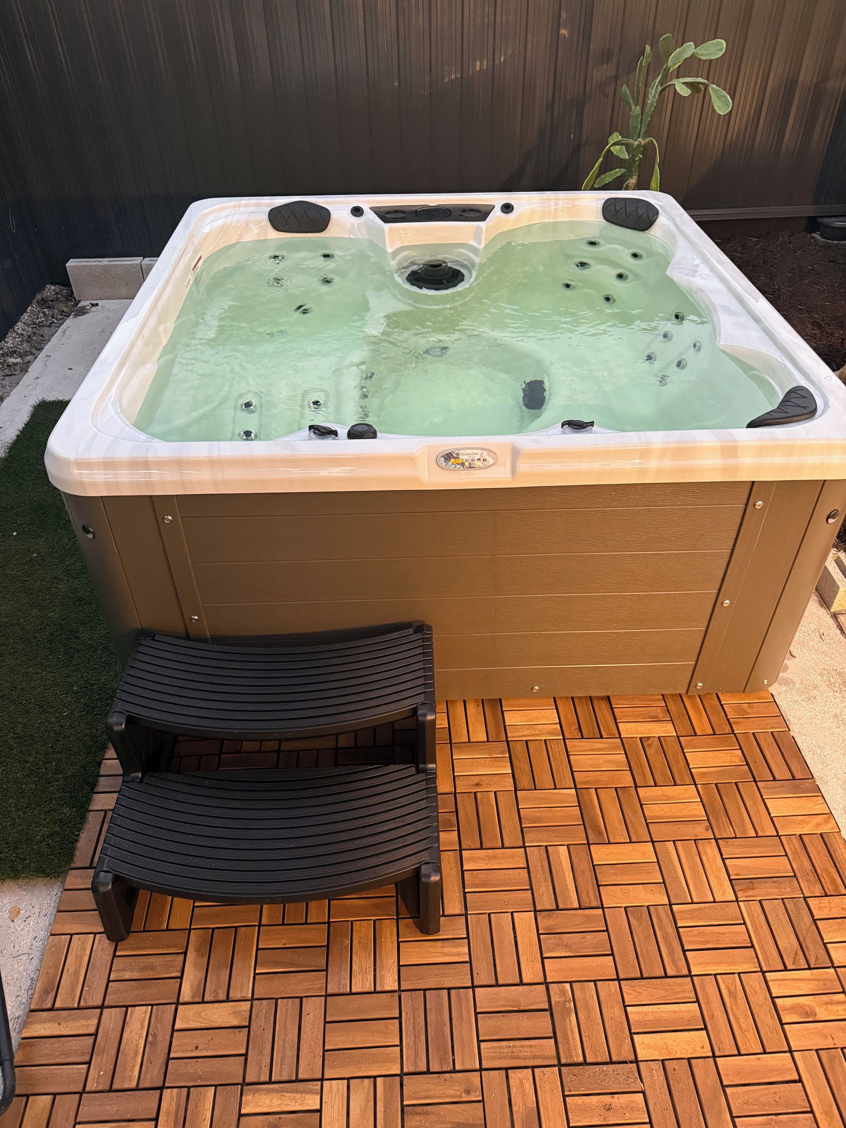 Baignoire à remous extérieure