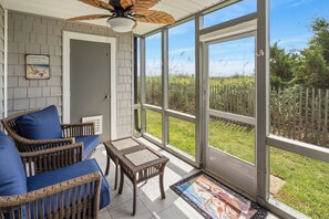 Terrace/patio - Sea Cloisters II Ocean Front Beach Retreat-105f (North Myrtle Beach)