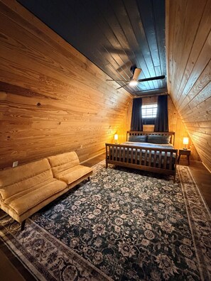 Interior - Luxury A-frame Retreat on Private Lake with Firepit! Family Gathering & Relaxing (Natchez)