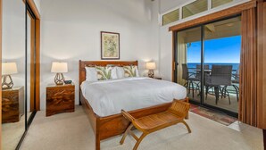 2 bedrooms, iron/ironing board, WiFi (free), bed sheets - Makahuena 5202 by Alekona Kauai: 2BR Pure Oceanfront Condo w AC (Koloa)
