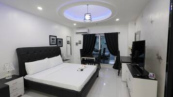 1 bedroom, WiFi, bed sheets, wheelchair access