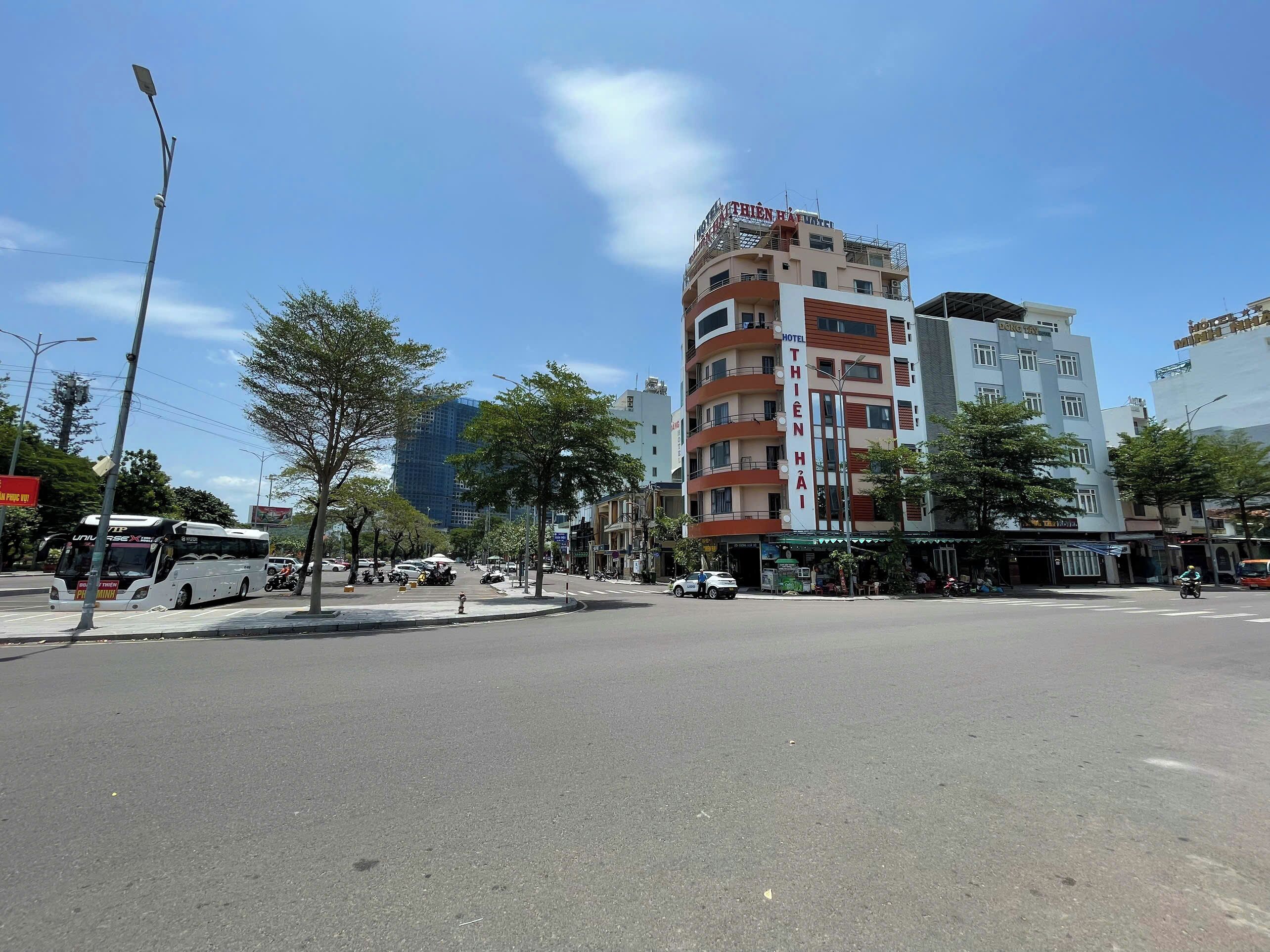 Majoituspaikan julkisivu