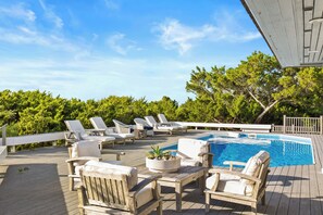 Pool - Poolside Paradise is luxury vacationing! Enjoy beautiful sunsets (Bald Head Island)