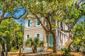 Exterior - Moondance delights with its designer touches! (Bald Head Island)