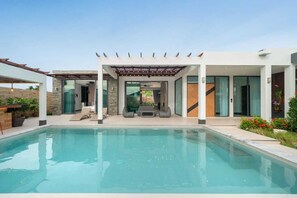 Outdoor pool - Baan Don 3 BR Pool Villa near Layan (Thep Krasattri)
