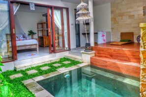 Deluxe Double Room, Balcony, Pool View | Pool | Outdoor pool - canang gardens (Ubud)