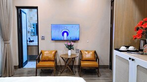 Habitación Deluxe doble | Escritorio y wifi gratis