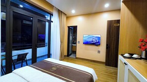 Habitación Deluxe doble | Escritorio y wifi gratis