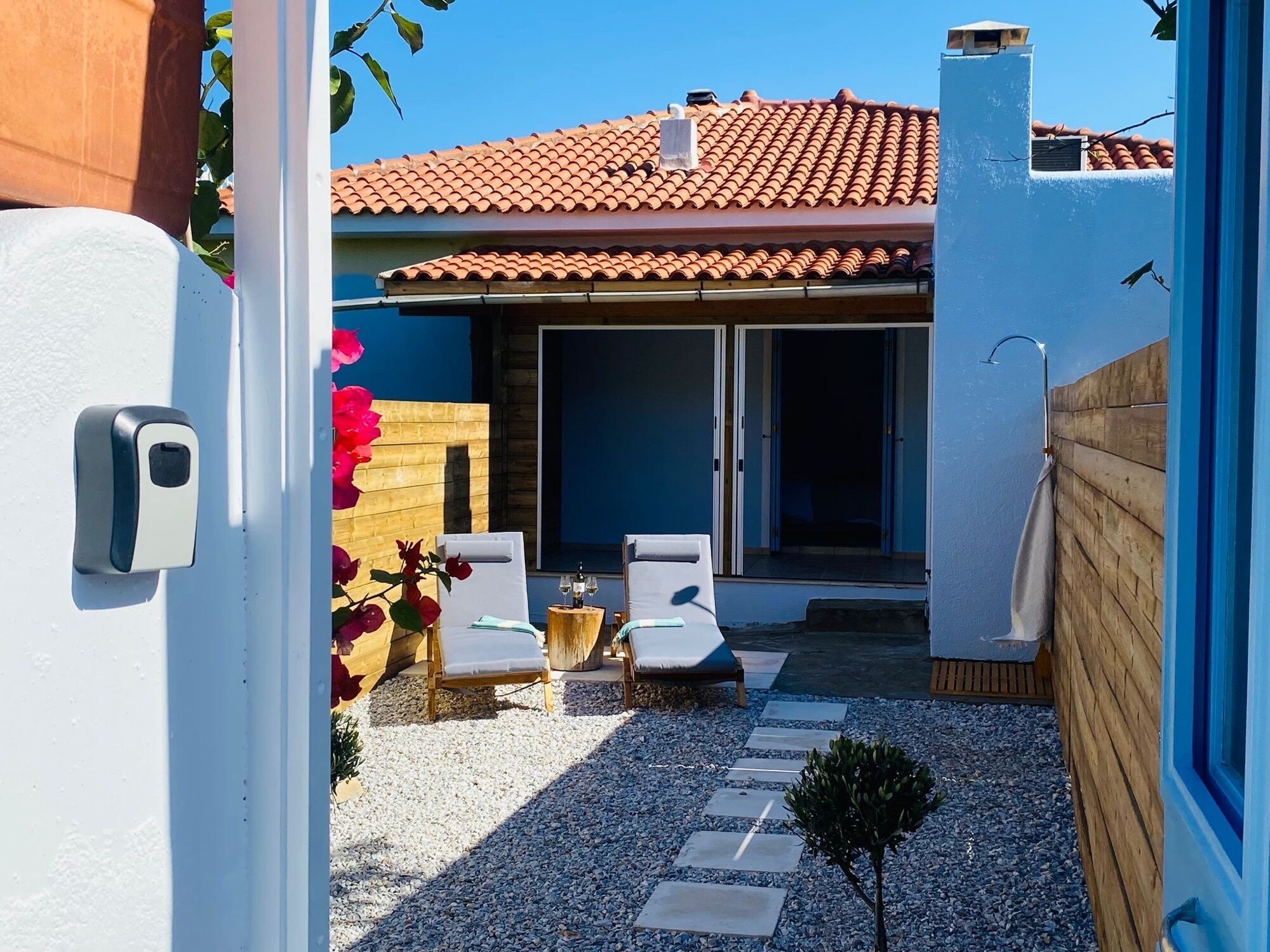 Enceinte de l’hébergement