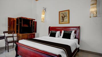 Wifi gratis y ropa de cama