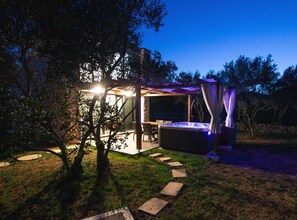 House (One Bedroom Holiday Home with Hot Tub) | Aerial view