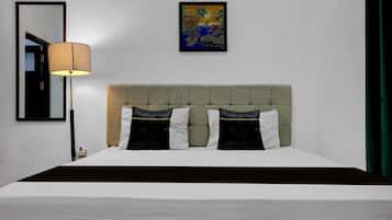 Free WiFi, bed sheets