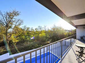 House (Two bedroom Villa with pool) | View from property - Adriatic Villa Privlaka With Pool (Privlaka)