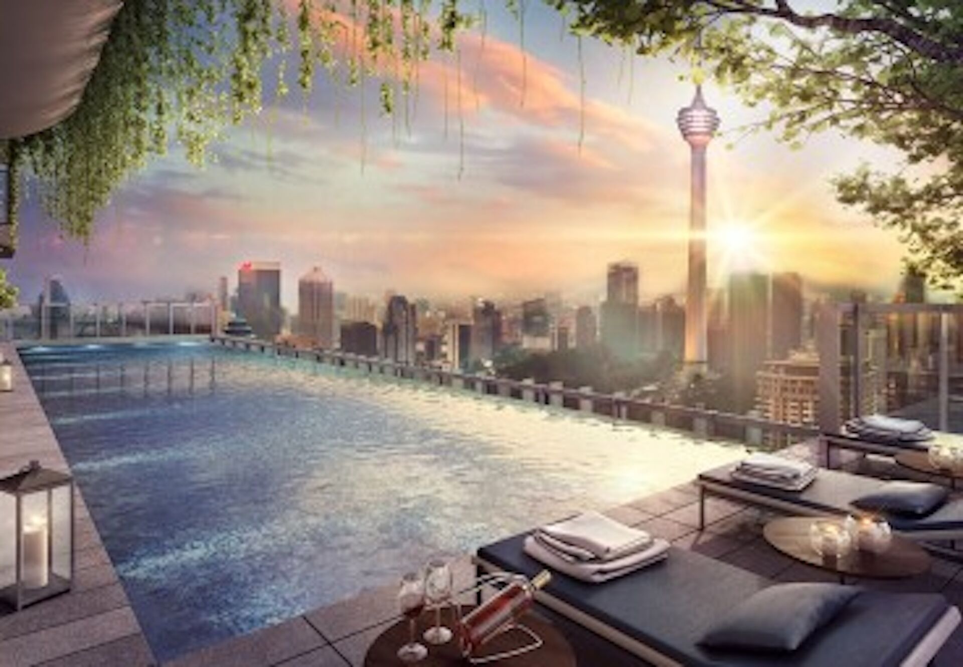 Kolam renang terbuka 