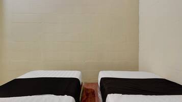 Free WiFi, bed sheets