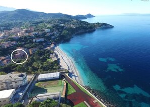 Aerial view - Casa Carletti - Le Ghiaie (Portoferraio)
