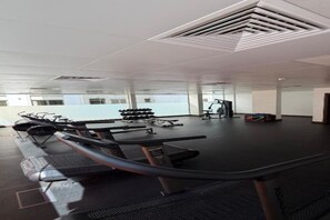 Gym - Apartment in Al Muzn Residence Air Port (Seeb)