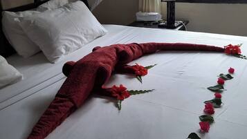 Deluxe-Doppelzimmer, Balkon, Gartenblick