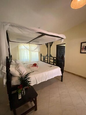 豪華單人房, 露台, 花園景 | 獨特設計、獨特裝修、免費 Wi-Fi、床單